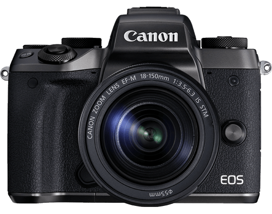 canon eos m5 - front