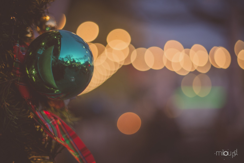 Fotografieren auf Weihnachtsmärkten - Kugel